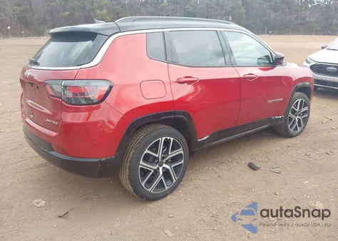 2025 Jeep Compass Limited 4X4 из США, поврежденный, VIN 3C4NJDCN2ST615947